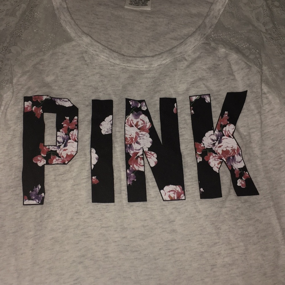 Victoria's Secret PINK sheer long sleeve shirt - Picture 4 of 7